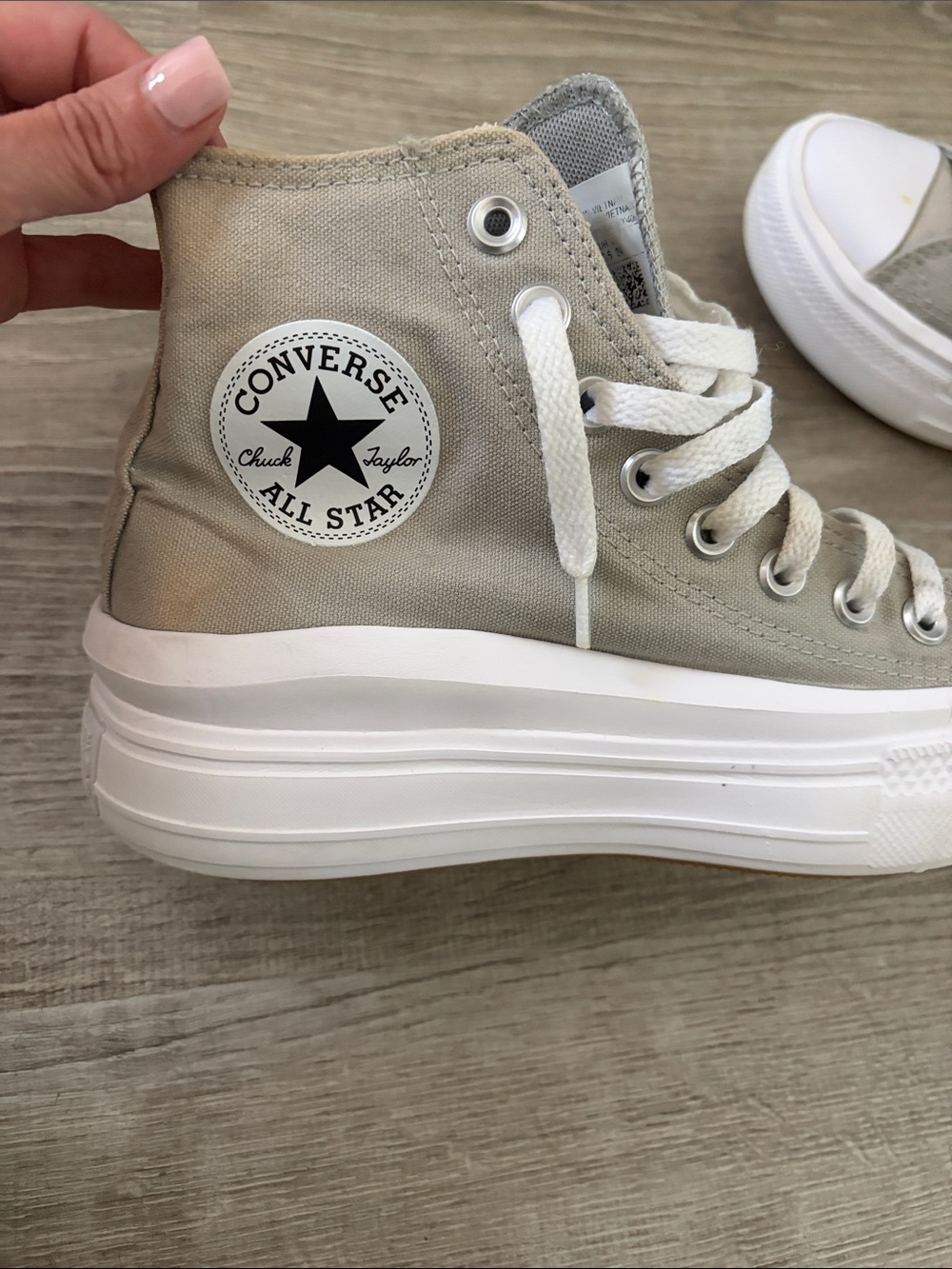 Converse High-Top Platform Sneakers i - Picture 2 of 11